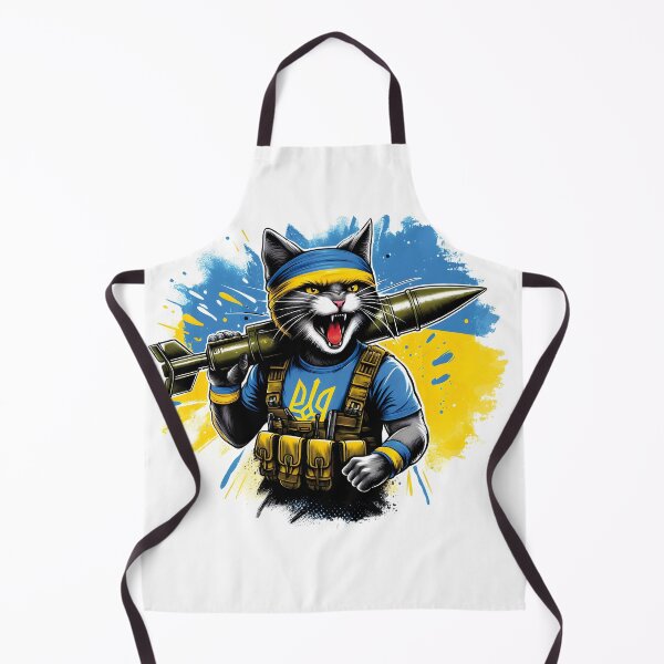 Item preview, UKRAINE,CAT SOLDIER designed and sold by agoraman.
