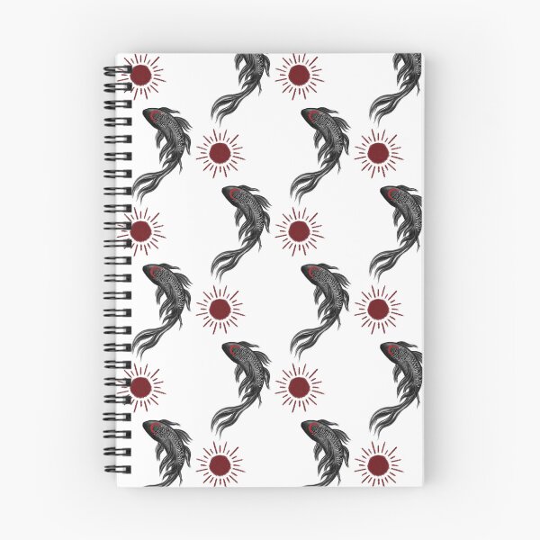 Item preview, Koi fish and Red sun designed and sold by Scarlet Swan.