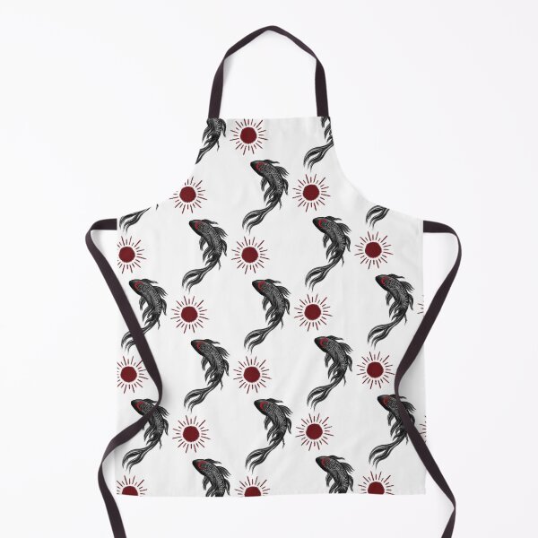 Item preview, Koi fish and Red sun designed and sold by Scarlet Swan.