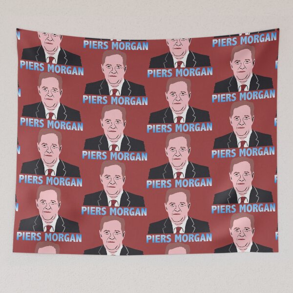 Item preview, Piers Morgan illustration designed and sold by ZooStateofMind.