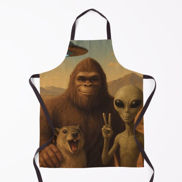Item preview, Funny Rock Hyrax Awawa Bigfoot Alien Selfie UFO Area 51 designed and sold by d247.