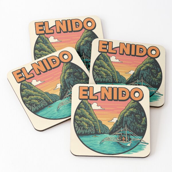 Item preview, Sunset Adventure in El Nido Lagoon designed and sold by NexAesthetic.