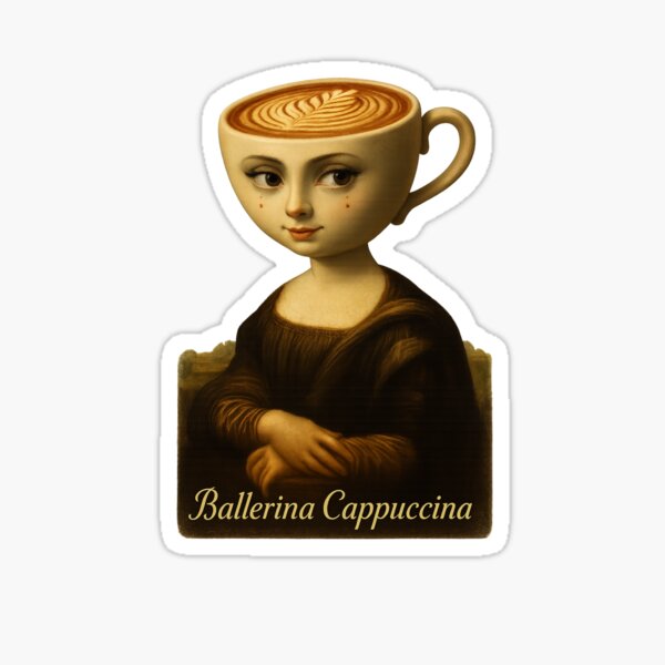 Item preview, MONA BALLERINA CAPPUCCINA designed and sold by brain.rotten.