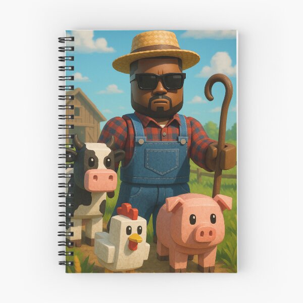 Item preview, Yeezus como granjero con animales designed and sold by ac3iongDcreator.