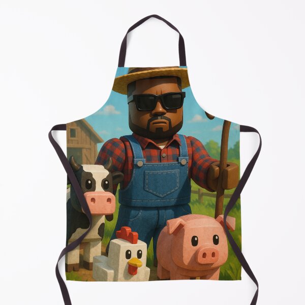 Artikelvorschau, Yeezus als Bauer mit Tieren entworfen und verkauft von ac3iongDcreator.