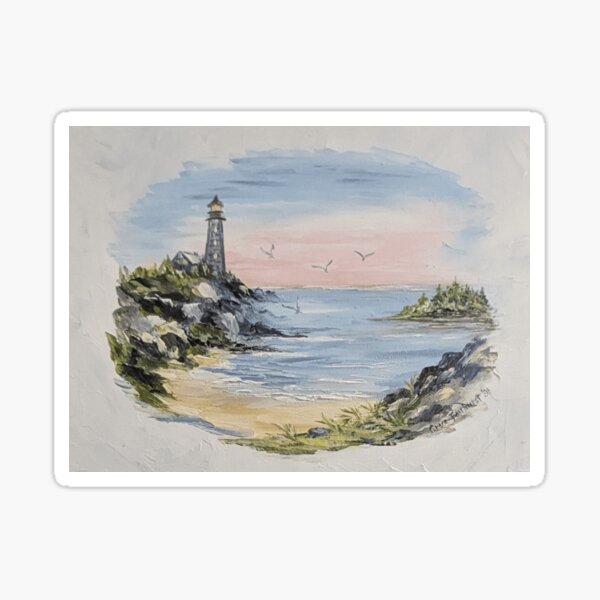 Item preview, Lighthouse on the Coast designed and sold by FairhurstArtGallery.
