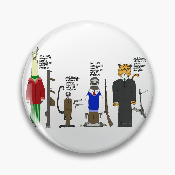 Item preview, South American Gangster Mammals designed and sold by McMiel.