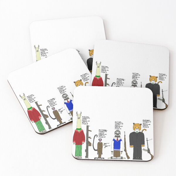 Item preview, South American Gangster Mammals designed and sold by McMiel.