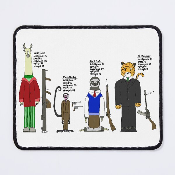 Item preview, South American Gangster Mammals designed and sold by McMiel.