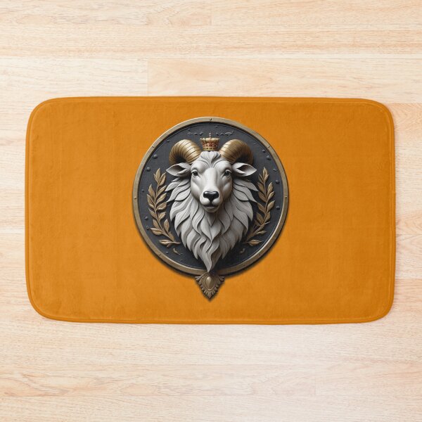 Item preview, SHIELD OF THE RAM KING (#DE7D08) designed and sold by Marlon Oseguera.