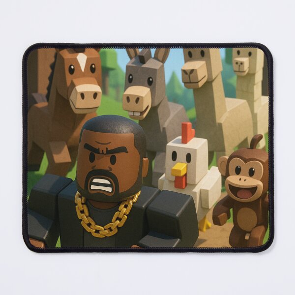 Item preview, Yeezus de Roblox huye de los animales designed and sold by ac3iongDcreator.