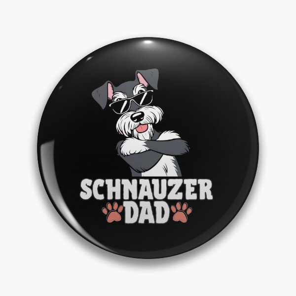 Item preview, Schnauzer Dad – Sharp, Loyal & Full of Sass designed and sold by GoodyPaws.