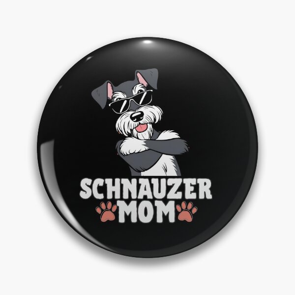 Item preview, Schnauzer Mom – Bearded Sass, Fierce Love designed and sold by GoodyPaws.