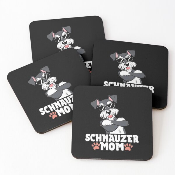 Item preview, Schnauzer Mom – Bearded Sass, Fierce Love designed and sold by GoodyPaws.