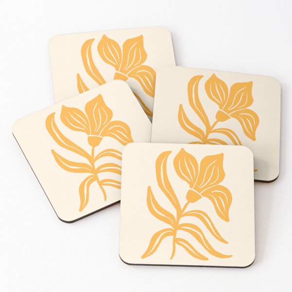 Item preview, Yellow Stylized Tulip designed and sold by wackapacka.