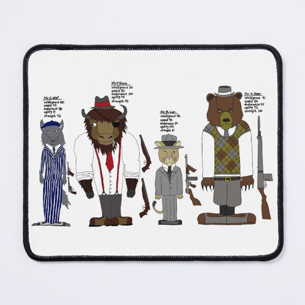 Item preview, North American Gangster Mammals designed and sold by McMiel.