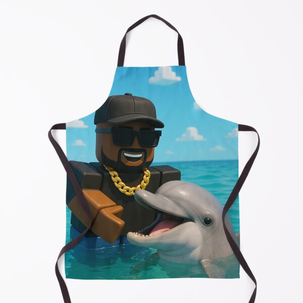 Artikelvorschau, Roblox Yeezus mit einem Delphin im Ozean entworfen und verkauft von ac3iongDcreator.