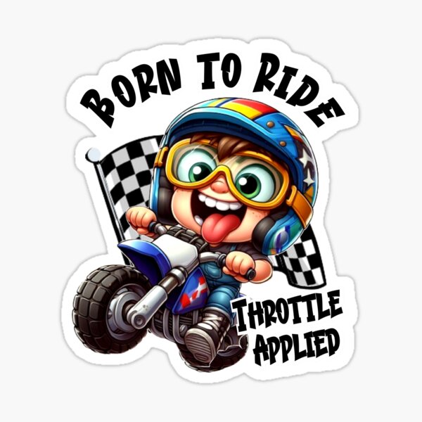 Item preview, Born to Ride designed and sold by InActionArt.