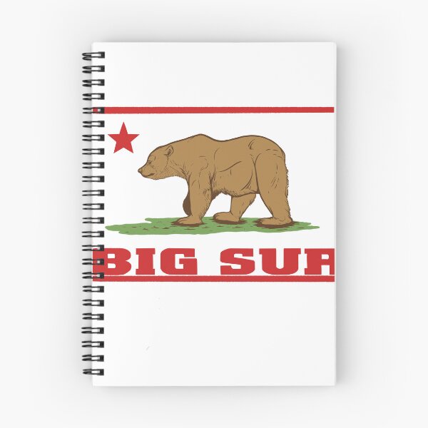 Item preview, Big Sur Bear Flag designed and sold by bigsurcali.