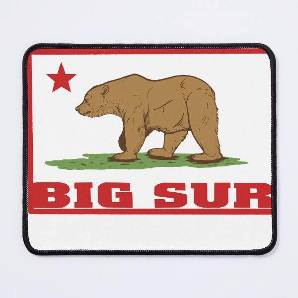 Item preview, Big Sur Bear Flag designed and sold by bigsurcali.