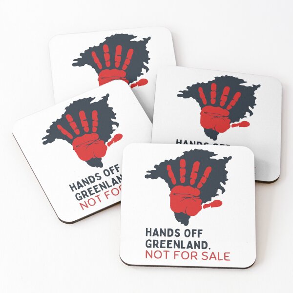 Item preview, Hands Off Greenland Not For Sale Trump designed and sold by Abdu  Innovations.