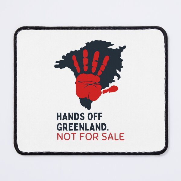 Item preview, Hands Off Greenland Not For Sale Trump designed and sold by Abdu Innovations.