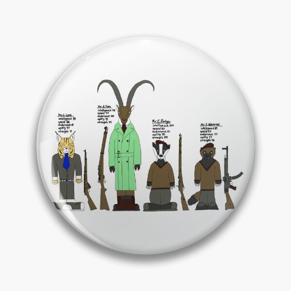 Item preview, European Gangster Mammals designed and sold by McMiel.