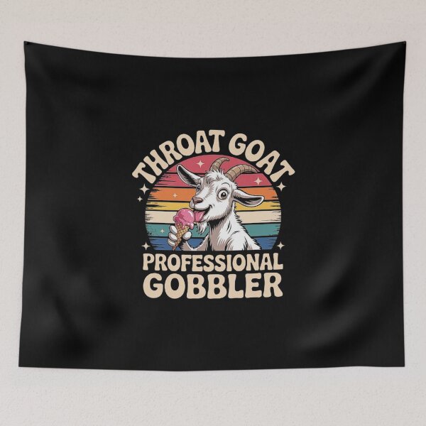 Item preview, Funny Goat Ice Cream Design for Animal Lovers designed and sold by love3617.