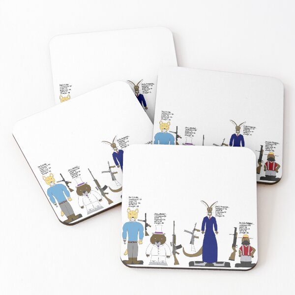 Item preview, Australian Gangster Mammals designed and sold by McMiel.