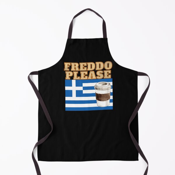 Item preview, Freddo Coffee Greek Flag - Iced Espresso Delight designed and sold by Olive&Om.