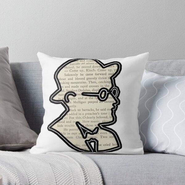 Item preview, Silhouette of James Joyce designed and sold by Oqueartecura.
