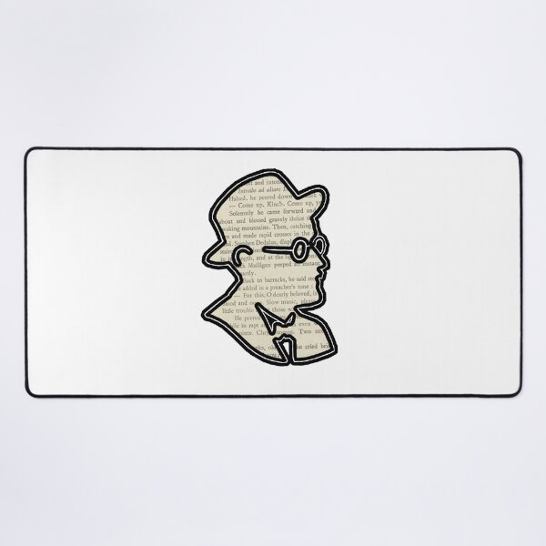 Item preview, Silhouette of James Joyce designed and sold by Oqueartecura.