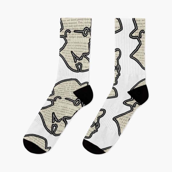 Item preview, Silhouette of James Joyce designed and sold by Oqueartecura.