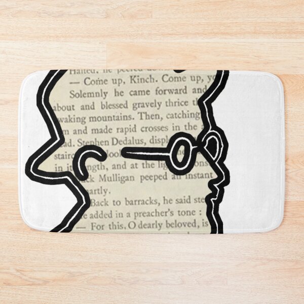 Item preview, Silhouette of James Joyce designed and sold by Oqueartecura.