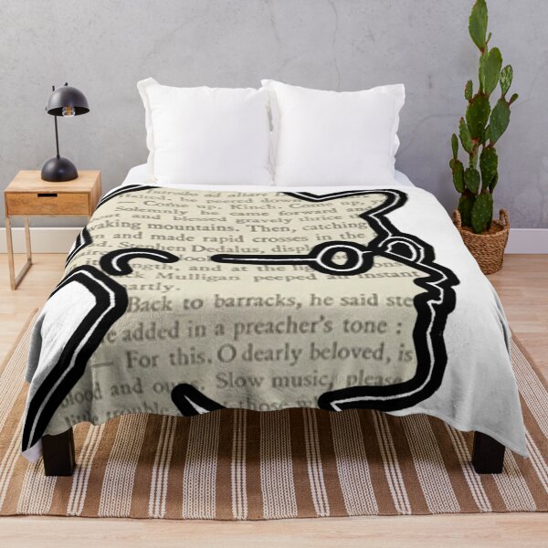 Item preview, Silhouette of James Joyce designed and sold by Oqueartecura.