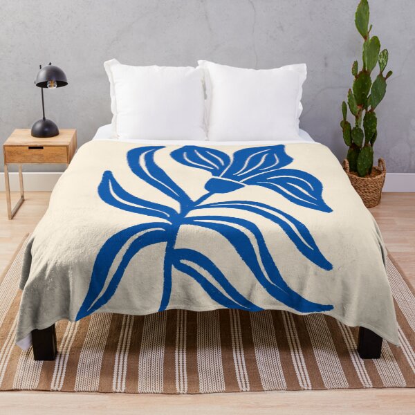Item preview, Blue Stylized Tulip designed and sold by wackapacka.