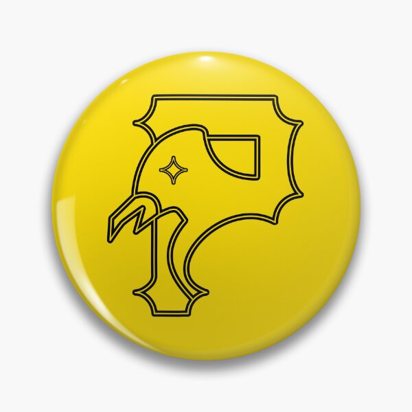 Item preview, STEEL CITY SYMBOL - black 'n gold lined designed and sold by Yinzer Things.