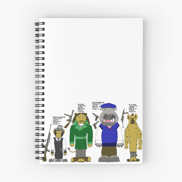 Item preview, African Gangster Mammals designed and sold by McMiel.