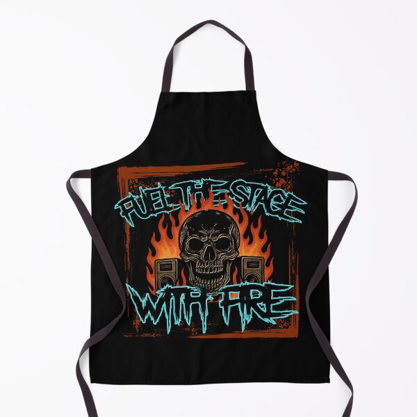 Item preview, Fire on Stage: The Rock Skull designed and sold by II IRONSKULLS II.