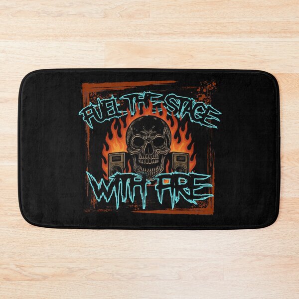 Item preview, Fire on Stage: The Rock Skull designed and sold by II IRONSKULLS II.