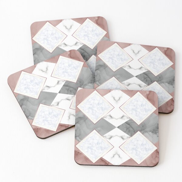 Item preview, Marble Grid Harmony designed and sold by Zakrytos ★★★★★.