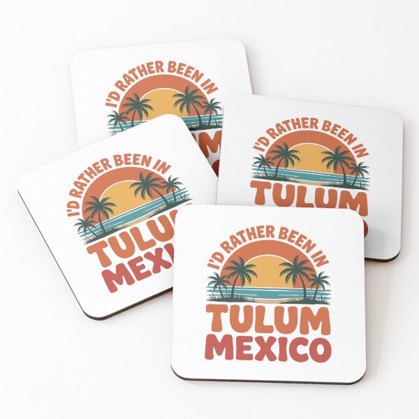 Item preview, Tulum – Summer Badge Style with “I’d Rather Be in Tulum, Mexico” Design designed and sold by paulo silveira.