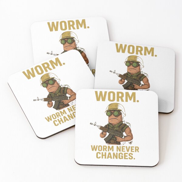 Item preview, Worm. Worm Never Changes | Retro Post-Apocalyptic Gamer Shirt designed and sold by StornoRetro.