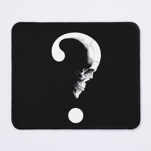 Item preview, Question mark skull designed and sold by BugiDesignArt.