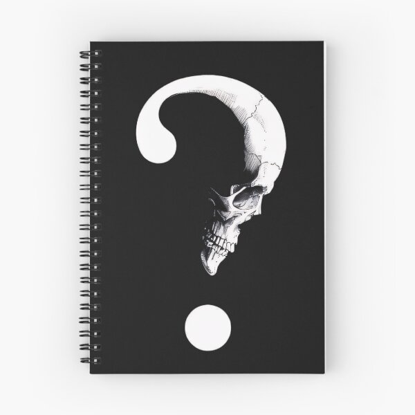 Artikelvorschau, Fragezeichen-Totenkopf entworfen und verkauft von BugiDesignArt.