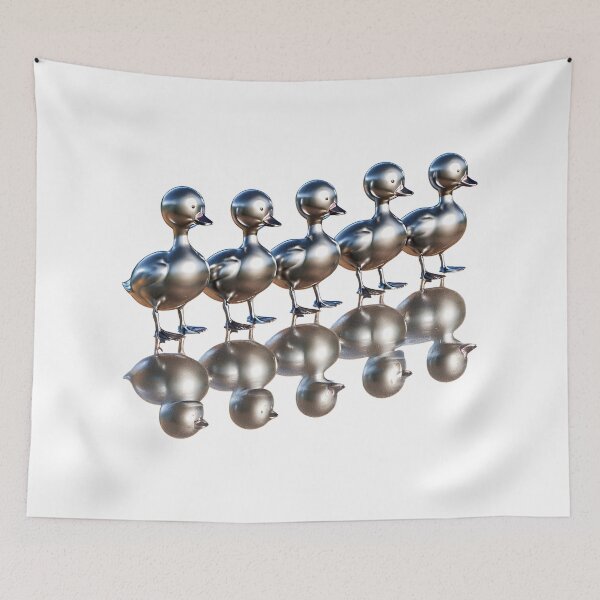 Item preview, Reflective Duck Parade designed and sold by ArtisTaeDesigns.