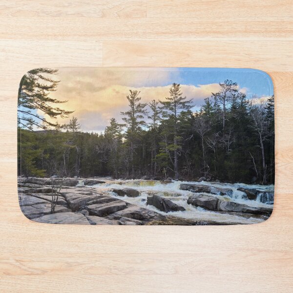 Item preview, Golden Hour on the Swift River – Kancamagus Highway Landscape Photography designed and sold by thistledewcraft.