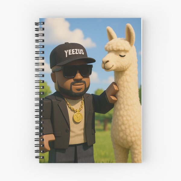 Item preview, Cool Yeezus with a Roblox Llama designed and sold by ac3iongDcreator.