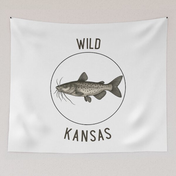 Item preview, Wild Kansas Channel Catfish  designed and sold by Matthew Beech Designs.