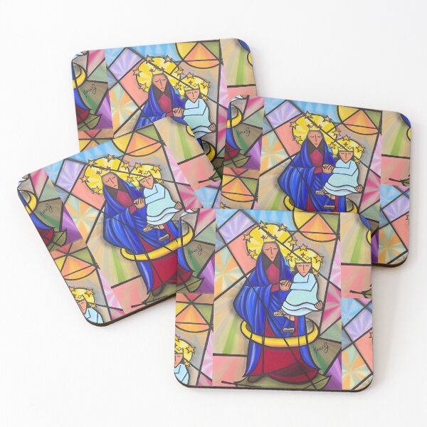 Item preview, La virgen y el niño.  designed and sold by Karen G. Contemporary Artist.